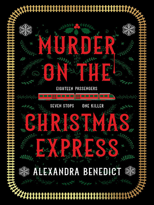 Cover image for Murder on the Christmas Express